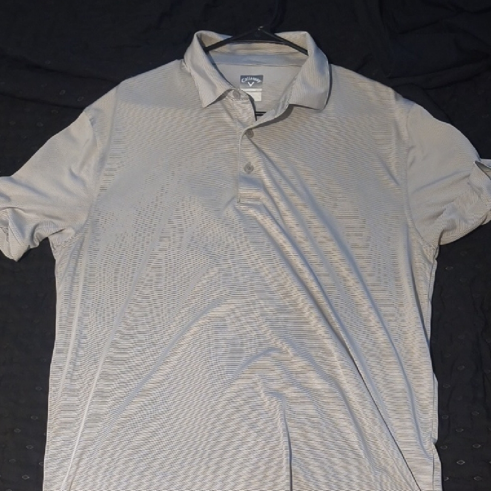 Callaway Light Gray Polo Shirt